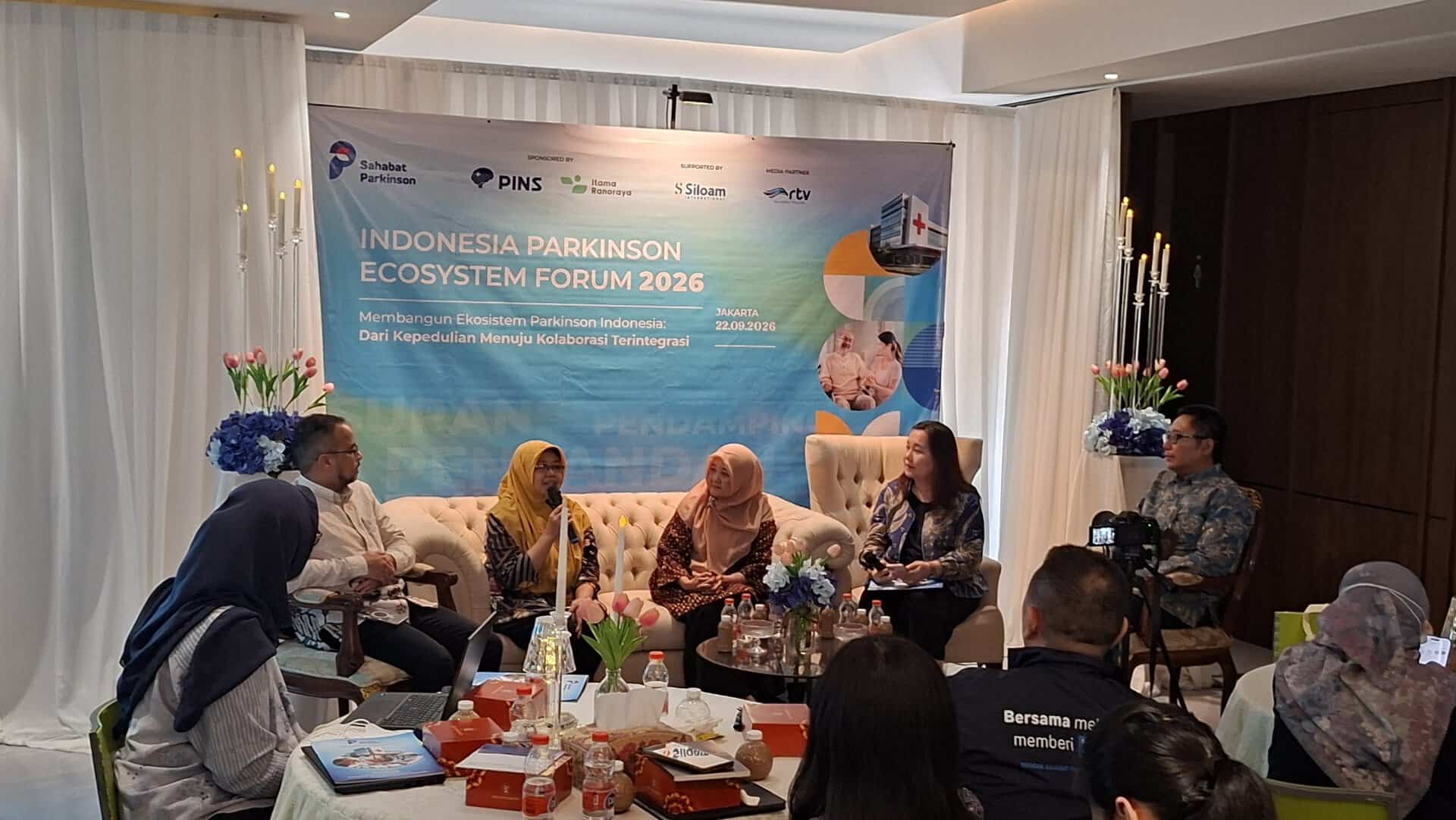 Diskusi Lintas Sektor Ekosistem Parkinson di Indonesia (Sumber: Yayasan Sahabat Parkinson Indonesia)
